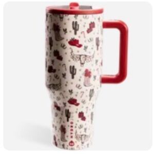 HydroJug 40oz Tumbler Cowboy Christmas